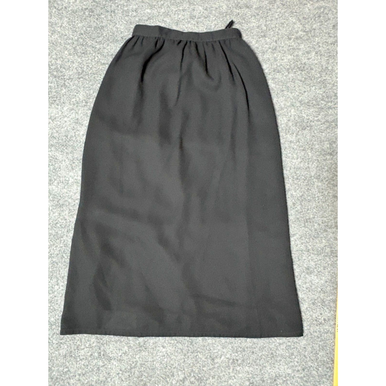 Petite Street Skirt Womens Size 3 Black Vintage Lined